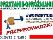 Utylizacja, sprzątanie, opróznianie Wywozimy Wszystko