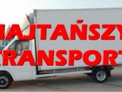 NON-STOP-Bagażówka-Tanio-od 30zł TRANSPORT – PRZEPROWADZKI/wywóz mebli
