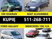 Kupię Volkawagen Sharan,Seat Alhambra,Ford Galaxy lub Mercedes 190,124,C-klasa