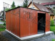 Garaże blaszane,wiaty,garażowe,konstrukcie stalowe,kojce i inne.