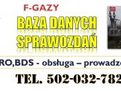 Szkolenie Centralny Rejestr Operatorów CRO, BDS, F-gazy, cena