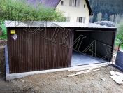 Garaże blaszane,wiaty,garażowe,konstrukcie stalowe,kojce i inne.