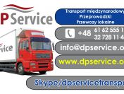 Przyjmujemy Zlecenia Na Transport Towarowy i Przeprowadzki Lokalnie, Krajowo