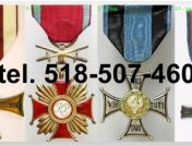 Kupię stare ordery, medale, odznaki, odznaczenia tel. 518- 507- 460