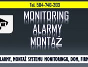 Ile kosztuje montaż alarmu w domu, tel. 504-746-203, system kamer.