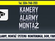 Ochrona domu, system kamer, tel. 504-746-203, montaż na domu.