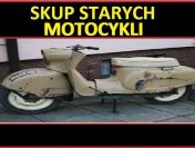 Kupię STARE ZABYTKOWE MOTOCYKLE, MOTOROWERY, MOTORY! SPRAWNE LUB DO ZŁOMOWANIA