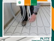 Fermacell Therm25 Płyty frezowane suchy jastrych, ogrzewanie podłogowe