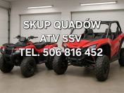 SKUP QUADÓW QUAD QUADY ATV BUGGY SSV -CAŁA POLSKA 24H/7