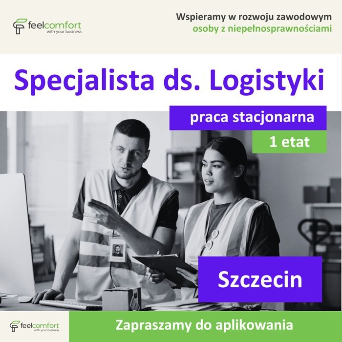 Specjalista ds. Logistyki - praca stacjonarna – Szczecin  - Zdjęcie 1