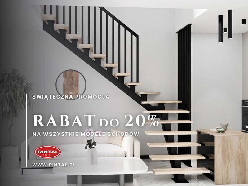 Święta z Rintal podaruj sobie wyjątkowe schody w świątecznej cenie  - Zdjęcie 1