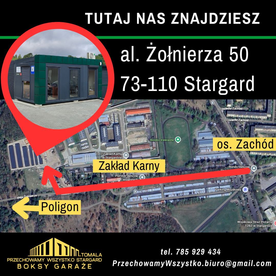 Garaż | Boks | Miejsce | na Wynajem Stargard Stargard - Zdjęcie 1