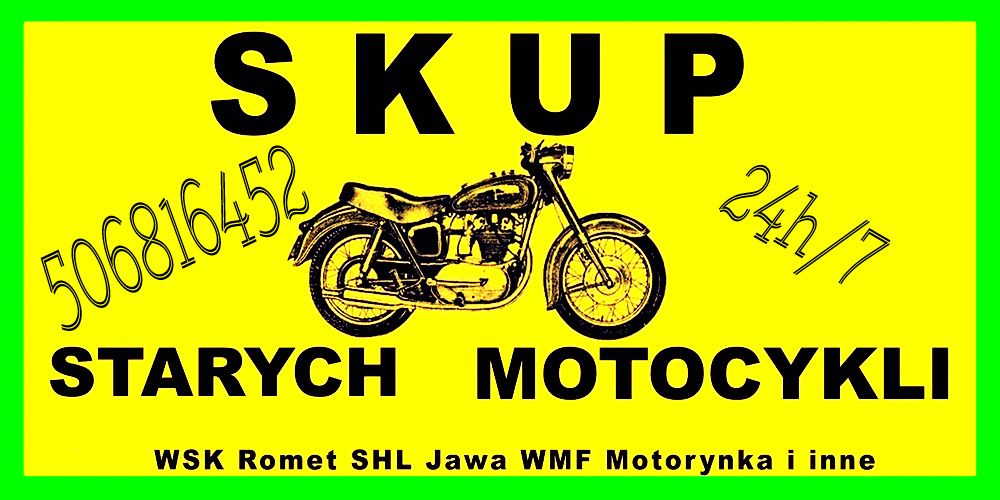 Kupię stare, zabytkowe motocykle: OSA, WSK, WFM, JAWA, MOTORYNKA! Całą kolekcję! Szczecin - Zdjęcie 1