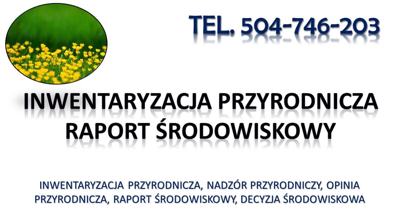 Nadzór przyrodniczy, opracowanie dokumentacji, tel. 504-746-203  - Zdjęcie 1