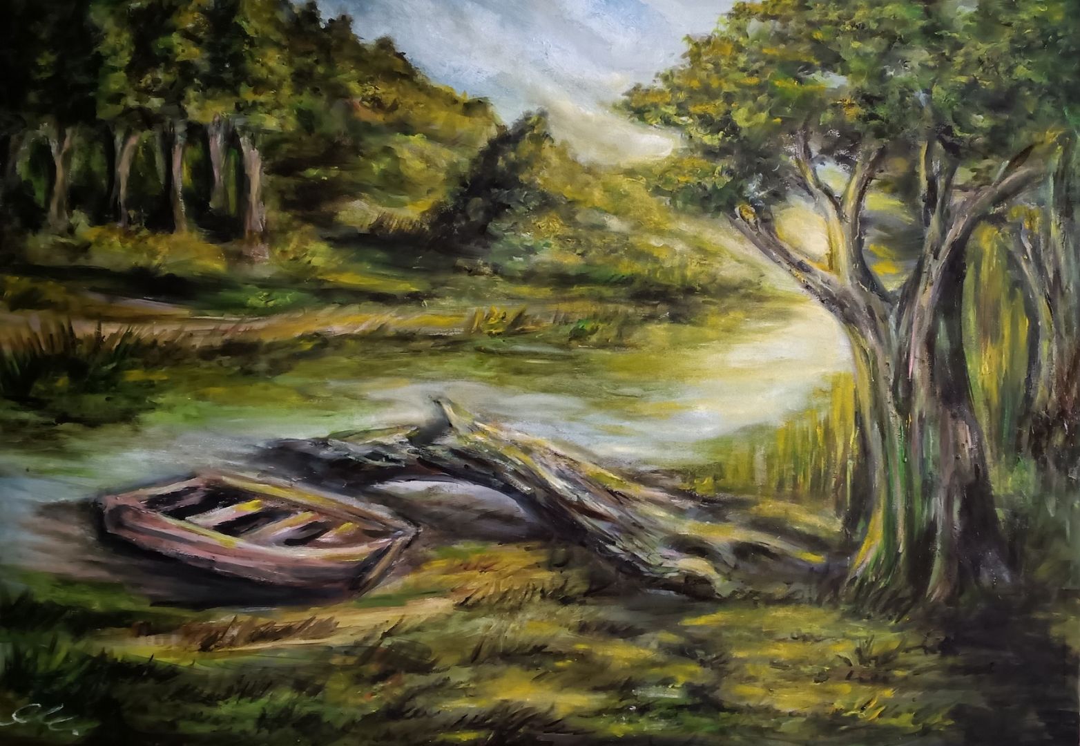 Pejzaże – malarstwo olejne na zamówienie Szczecin - Zdjęcie 1