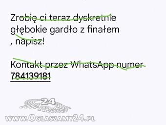 Zrobię ci głębokie gardlo z finałem dyskretnie Stargard - Zdjęcie 1
