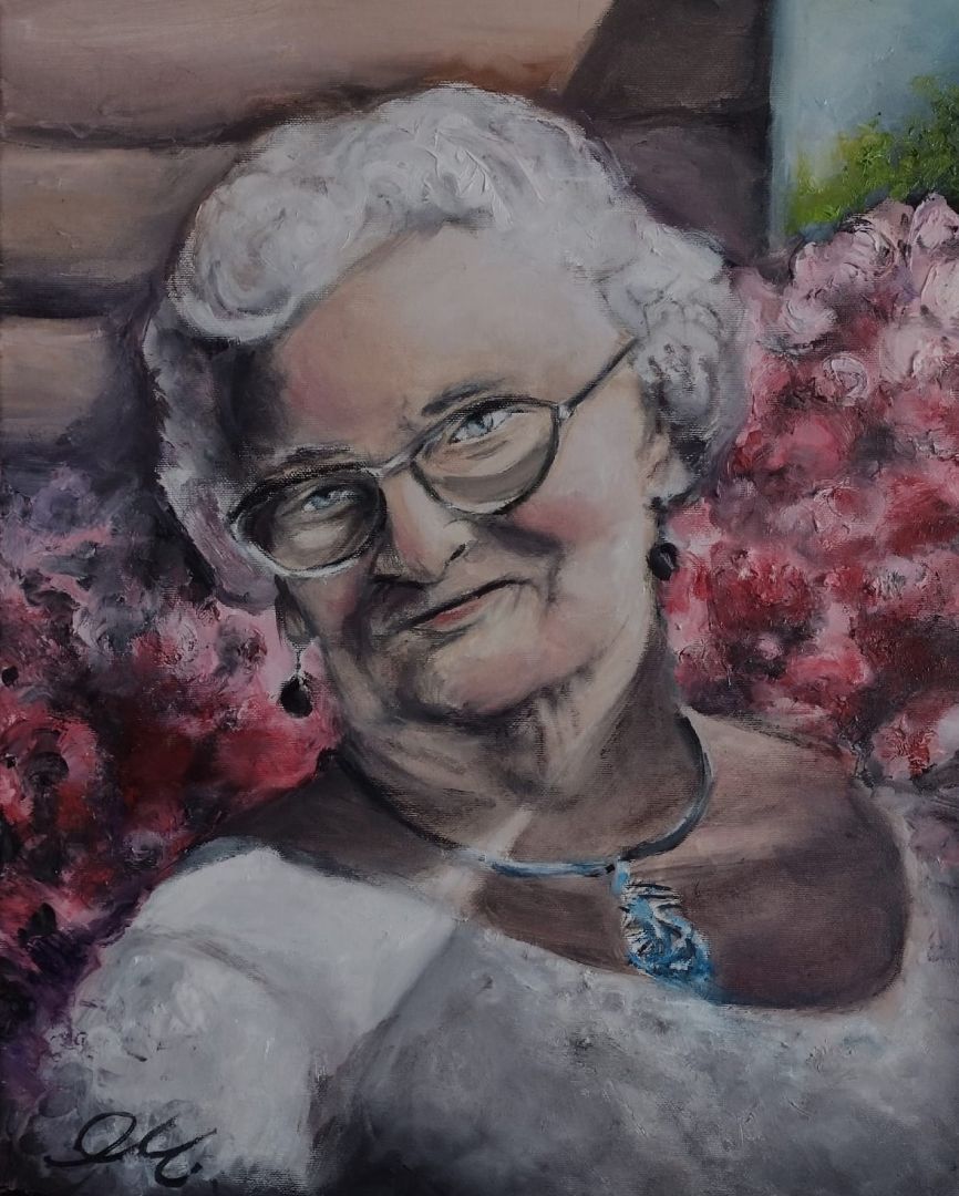 Portret olejny na płótnie na zamówienie Szczecin - Zdjęcie 1