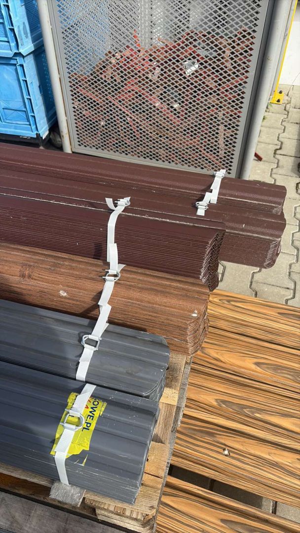 Sztachety stalowe ogrodzeniowe – 2 gatunek | 40 szt./pakiet Kolbuszowa - Zdjęcie 1