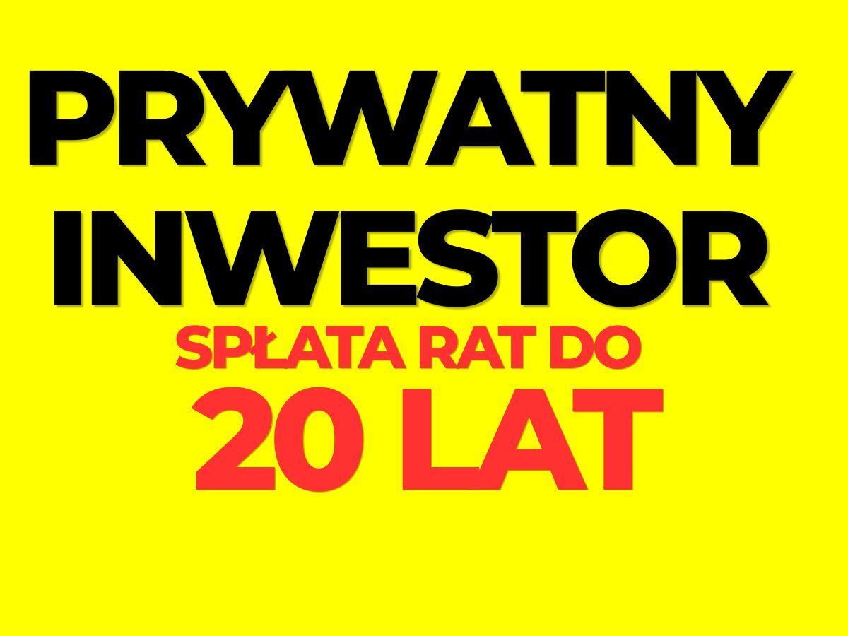 Prywatny inwestor raty notarialne do 20 lat SZCZECIN - Zdjęcie 1