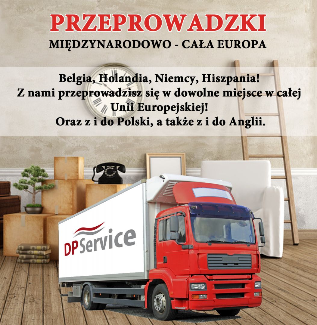Międzynarodowe przeprowadzki, transport towarowy Szczecin - Zdjęcie 1