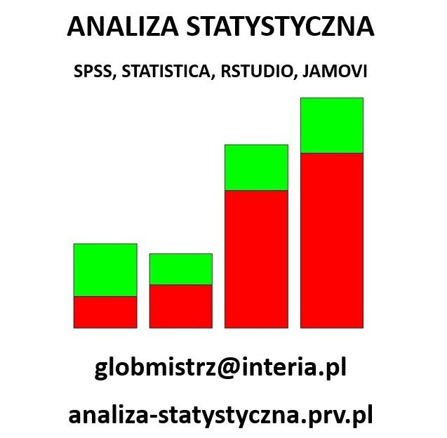 ANALIZA STATYSTYCZNA – SPSS, STATISTICA, RSTUDIO, JAMOVI – ANKIETY, BADANIA Szczecin - Zdjęcie 1