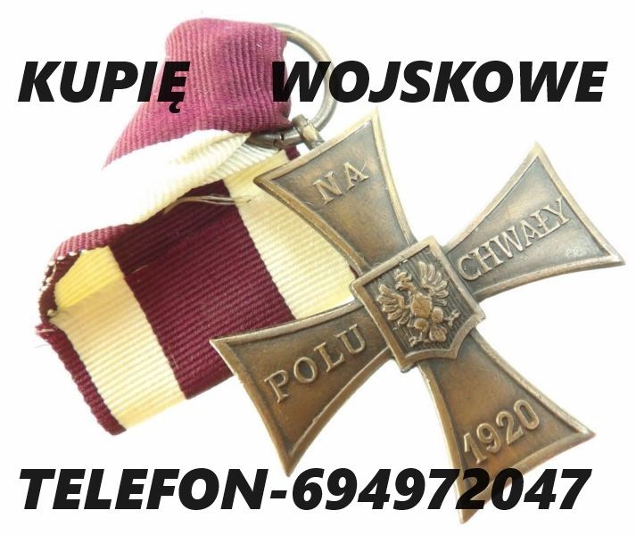 KUPIĘ WOJSKOWE MEDALE,ORDERY,ODZNAKI,ODZNACZENIA,MILITARIA KONTAKT 694972047 Szczecin - Zdjęcie 1